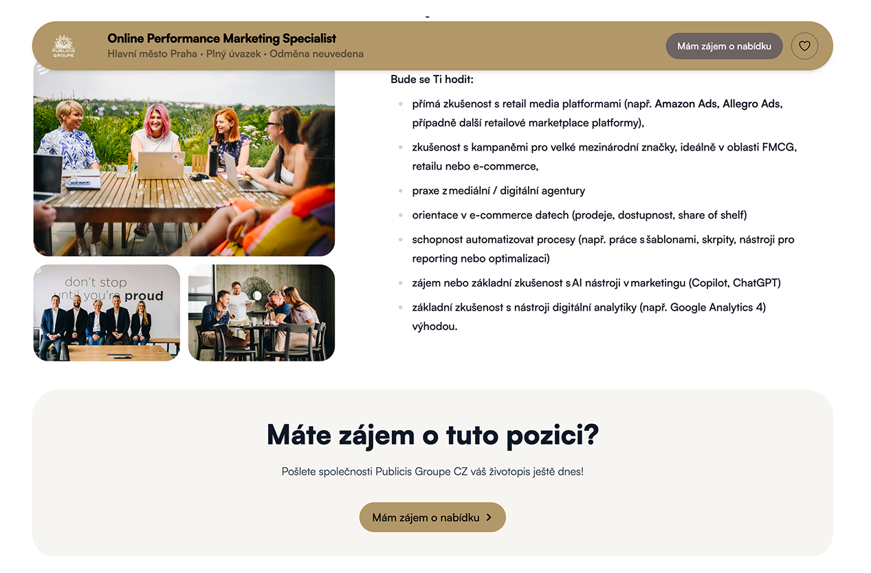 Multimediální inzeráty